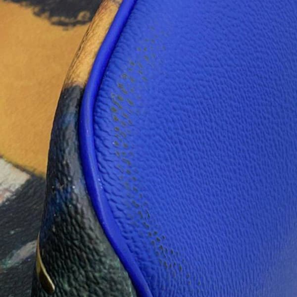 Pre-owned Louis Vuitton Jeff Koons Masters Collection Gauguin Neverfull MM Brown