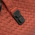 Pikkukuva 7 / 9: Pre-owned Bottega Veneta Large Nappa Intrecciato Capri Tote Red