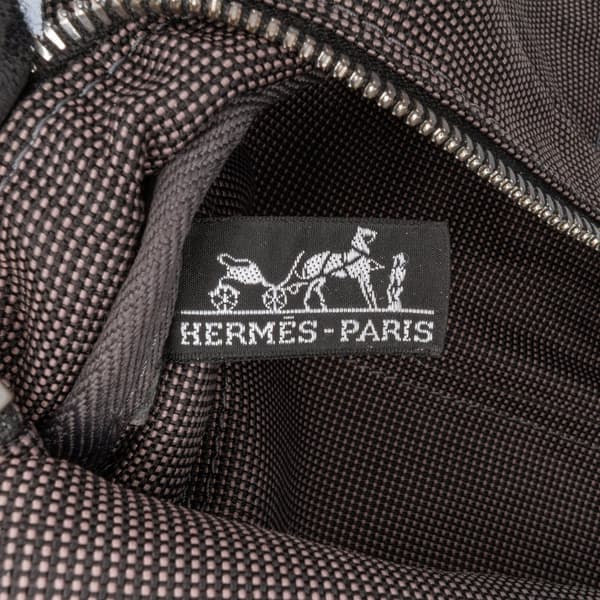 Pre-owned Hermès Toile Herline MM Brown