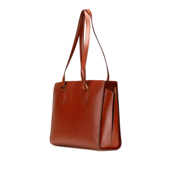 Pre-owned Louis Vuitton Epi Duplex Brown