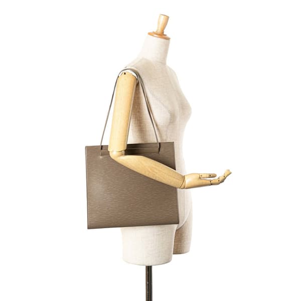 Pre-owned Louis Vuitton Epi Saint Tropez Brown