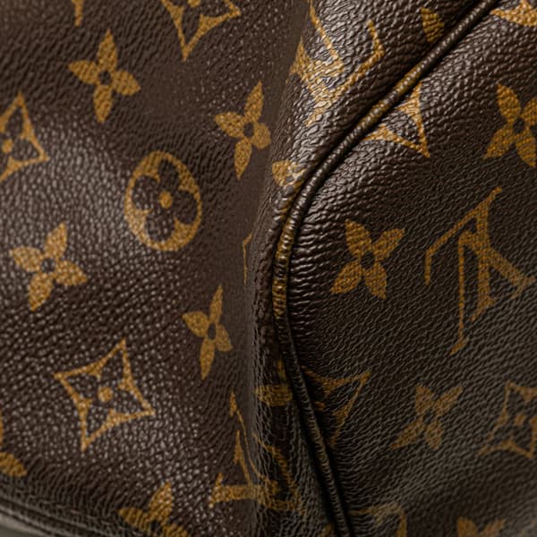 Pre-owned Louis Vuitton Monogram Neverfull MM Brown