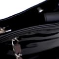 Miniatyrbillede 6 af 10: Pre-owned Chanel Patent CC Lipstick Tote Black