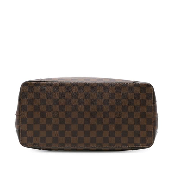 Pre-owned Louis Vuitton Damier Ebene Hampstead MM Brown