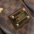 Miniatyrbild 9 av 10: Pre-owned Louis Vuitton Damier Ebene Hampstead MM Brown