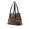 Miniatyrbild 2 av 10: Pre-owned Louis Vuitton Damier Ebene Hampstead MM Brown