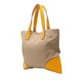 Miniatyrbilde 2 av 7: Pre-owned Prada Cinghiale Trimmed Canapa Tote Brown