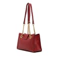 Miniatyrbilde 2 av 9: Pre-owned Gucci Small Guccissima Padlock Tote Red
