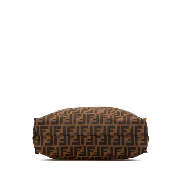 Pre-owned Fendi Zucca Canvas Shopping Tote Brown