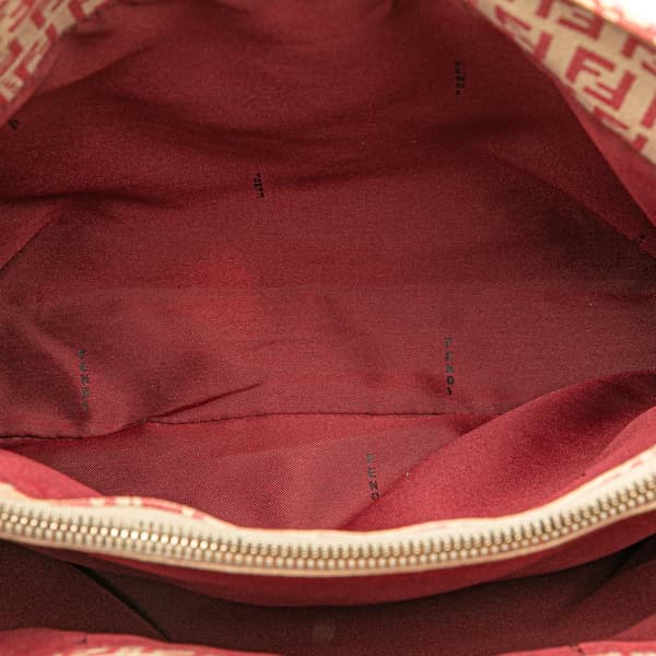 Pre-owned Fendi Zucchino Canvas Tote Brown
