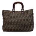 Pikkukuva 1 / 10: Pre-owned Fendi Large Zucca Canvas Twins Tote Brown