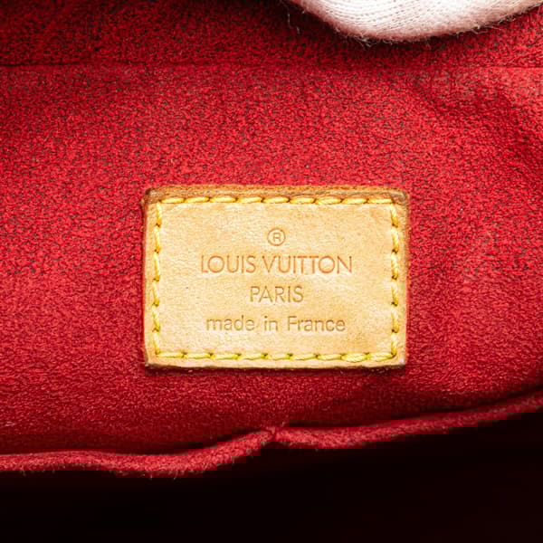 Pre-owned Louis Vuitton Monogram Multipli Cite Brown