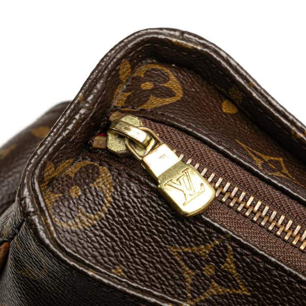 Pre-owned Louis Vuitton Monogram Multipli Cite Brown