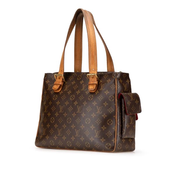Pre-owned Louis Vuitton Monogram Multipli Cite Brown