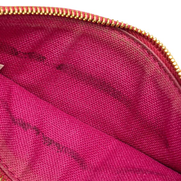 Pre-owned Burberry Small Haymarket Check Coated Canvas Canterbury Tote Brown