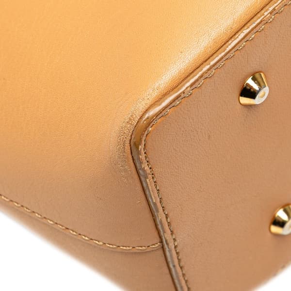 Pre-owned Burberry Leather Tote Brown