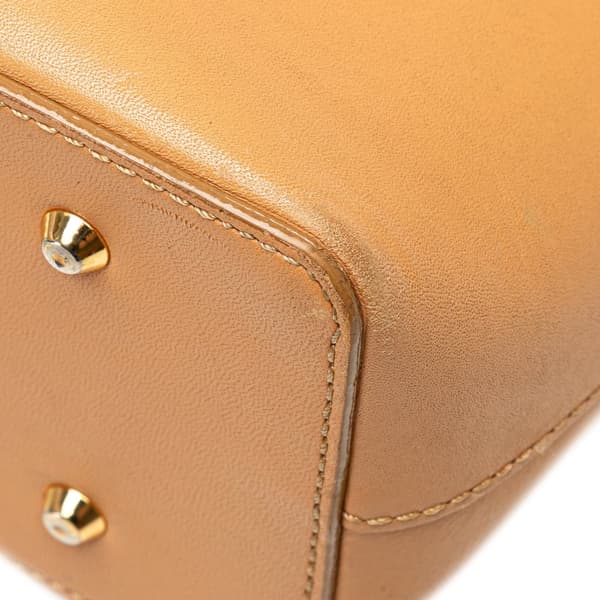 Pre-owned Burberry Leather Tote Brown