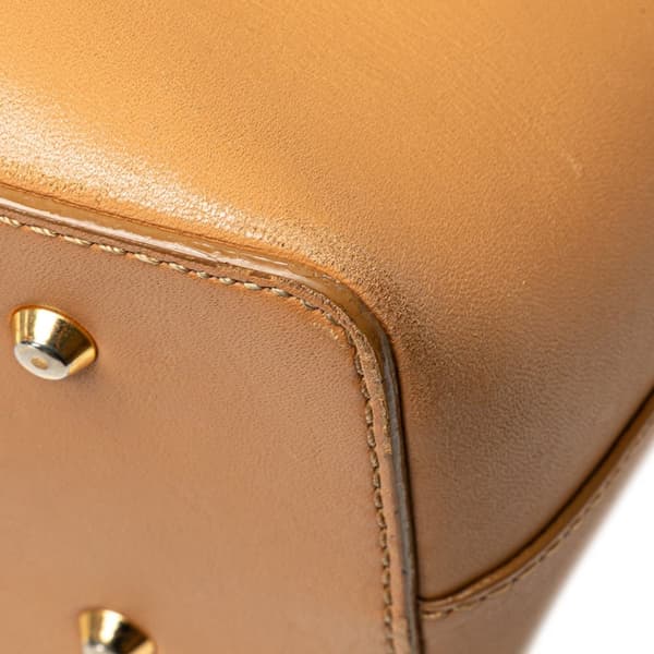 Pre-owned Burberry Leather Tote Brown