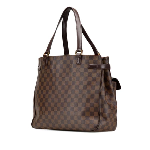 Pre-owned Louis Vuitton Damier Ebene Uzes Brown