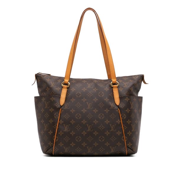Pre-owned Louis Vuitton Monogram Totally MM Brown