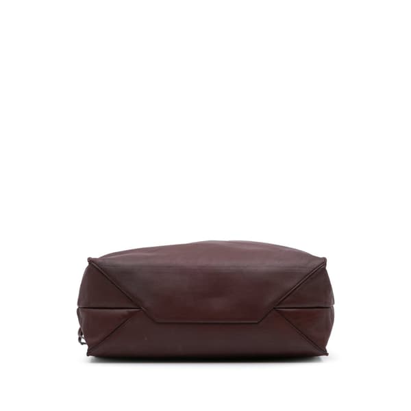 Pre-owned Celine Smooth Calfskin Vertical Coulisse Tote Red