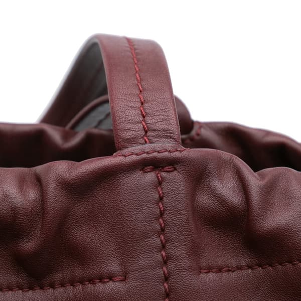 Pre-owned Celine Smooth Calfskin Vertical Coulisse Tote Red