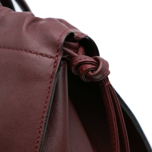 Pre-owned Celine Smooth Calfskin Vertical Coulisse Tote Red