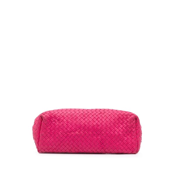Pre-owned Bottega Veneta Medium Nappa Intrecciato Bella Tote Pink
