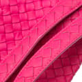 Miniatyrbillede 10 af 10: Pre-owned Bottega Veneta Medium Nappa Intrecciato Bella Tote Pink