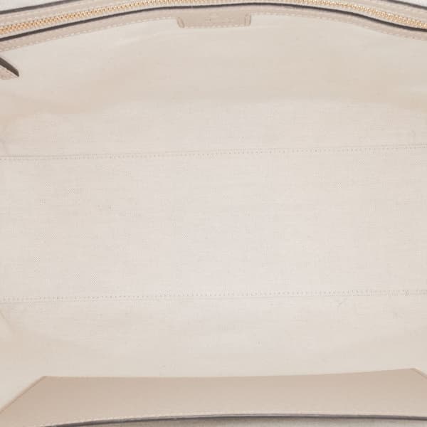 Pre-owned Gucci Medium GG Supreme Ophidia Tote Brown