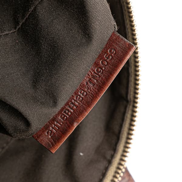 Pre-owned Fendi Zucchino Canvas Tote Brown