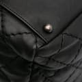 Miniatyrbild 7 av 10: Pre-owned Chanel Large Quilted Calfskin Stitch It Tote Black