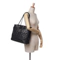 Miniatyrbild 10 av 10: Pre-owned Chanel Large Quilted Calfskin Stitch It Tote Black