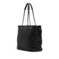 Miniatyrbild 2 av 10: Pre-owned Chanel Large Quilted Calfskin Stitch It Tote Black