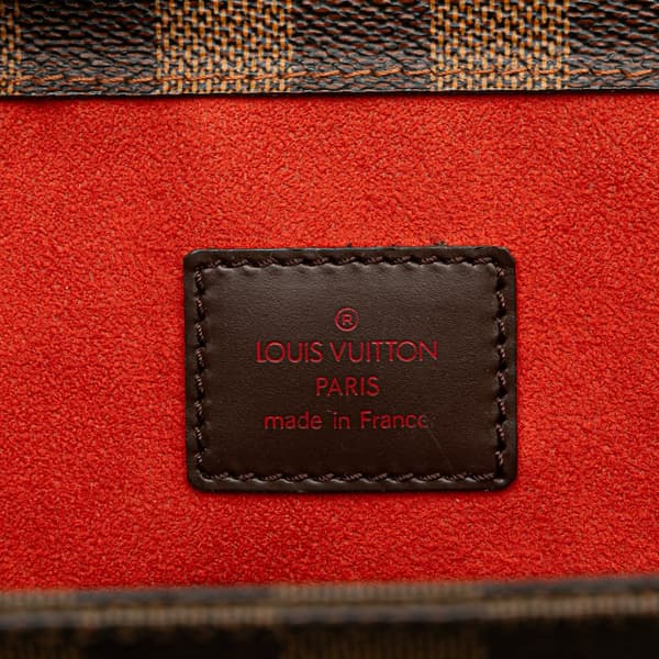 Pre-owned Louis Vuitton Damier Ebene Parioli GM Brown