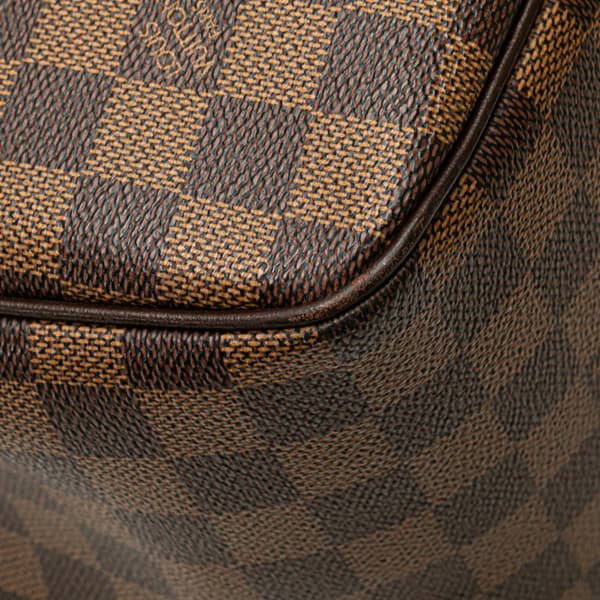Pre-owned Louis Vuitton Damier Ebene Parioli GM Brown