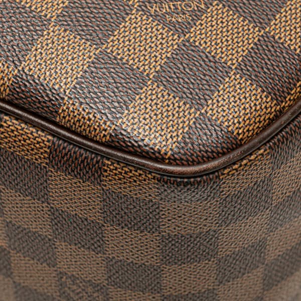 Pre-owned Louis Vuitton Damier Ebene Parioli GM Brown
