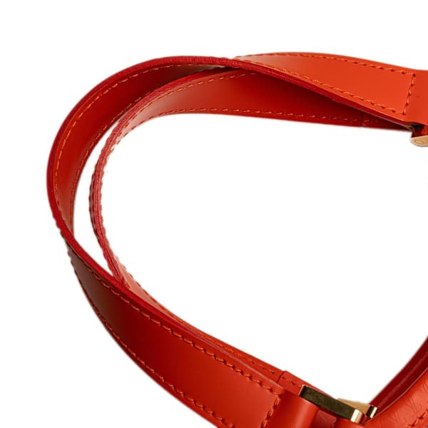Pre-owned Louis Vuitton Epi Plage Mini Lagoon Bay Orange