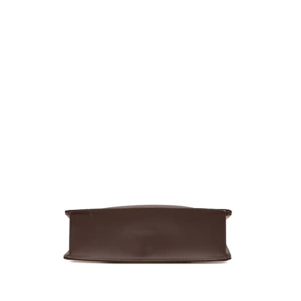 Pre-owned Louis Vuitton Epi Sac Plat PM Brown