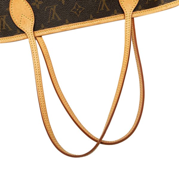 Pre-owned Louis Vuitton Monogram Neverfull MM Brown