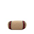 Miniatyrbillede 3 af 10: Pre-owned Gucci GG Canvas Web Tote  Brown