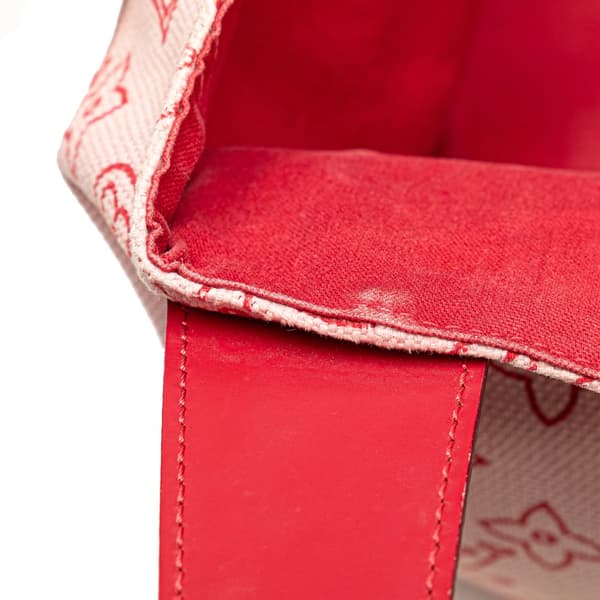 Pre-owned Louis Vuitton Monogram Cabas Ipanema PM Pink