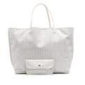 Miniatyrbild 7 av 7: Pre-owned Goyard Goyardine Reversible Anjou GM White