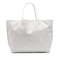 Miniatyrbild 1 av 7: Pre-owned Goyard Goyardine Reversible Anjou GM White