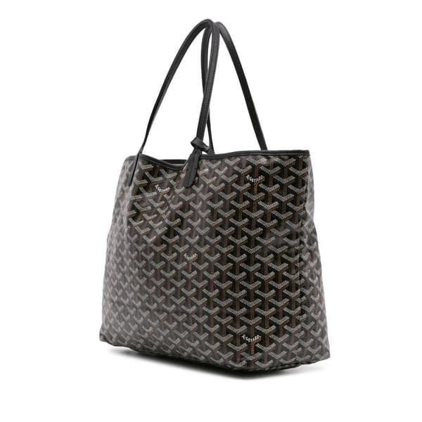 Pre-owned Goyard Goyardine Saint Louis PM Black