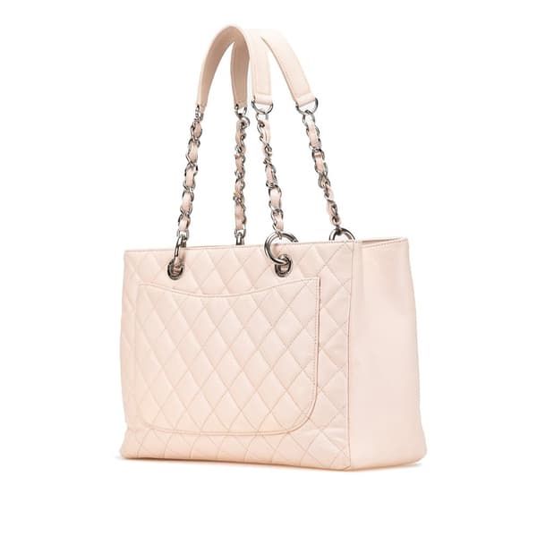 Pre-owned Chanel Caviar Grand Shopping Tote Brown