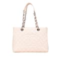 Miniatyrbillede 1 af 10: Pre-owned Chanel Caviar Grand Shopping Tote Brown