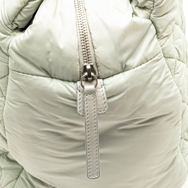 Pre-owned Chanel Large Nylon Coco Cocoon Tote White