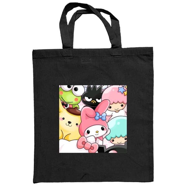 Ostoskassi Kangasta | Kätevä Kangaskassi Kawaii Sanrio Crew