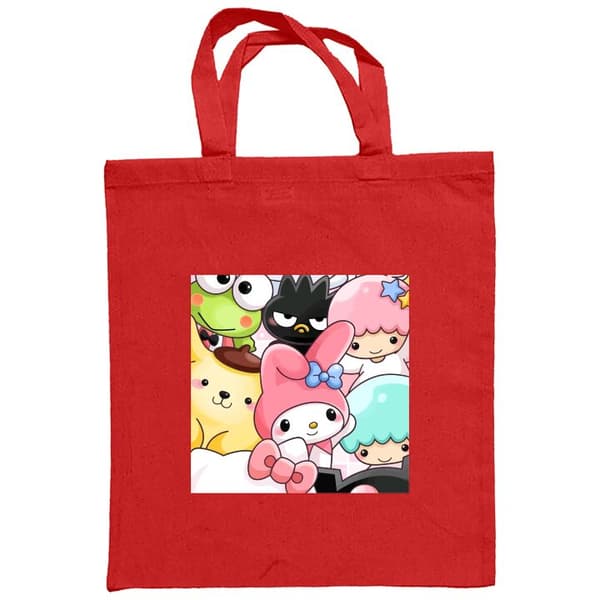 Ostoskassi Kangasta | Kätevä Kangaskassi Kawaii Sanrio Crew